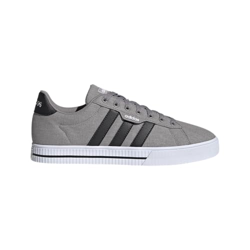 adidas Men's Daily 3.0 Skate Shoe, Dove Grey/Core Black/Cloud White, 10.5