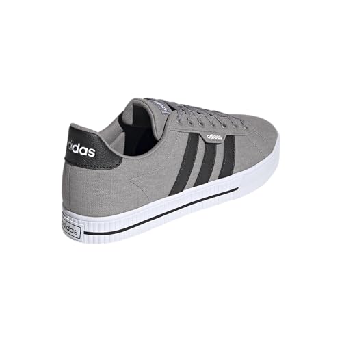 adidas Men's Daily 3.0 Skate Shoe, Dove Grey/Core Black/Cloud White, 10.5