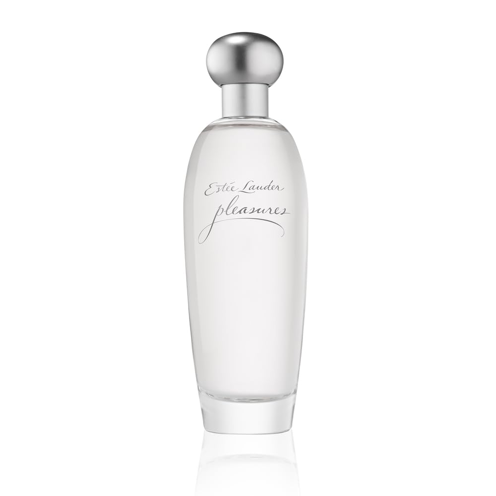 Estée Lauder Pleasures Eau de Parfum Spray with Notes of Lilies, White Peonies & Jasmine | Women's Perfume, 3.4 Fl Oz