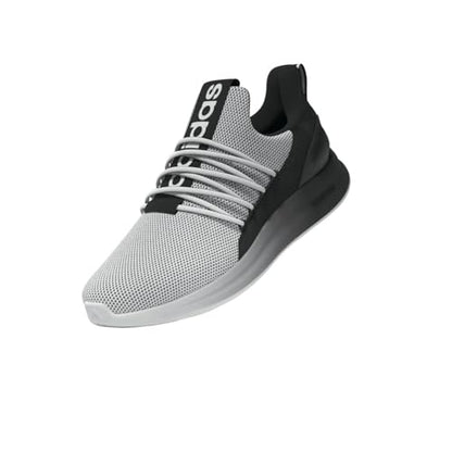 adidas Men's Lite Racer Adapt 7.0 Sneaker, White/Black/White, 9