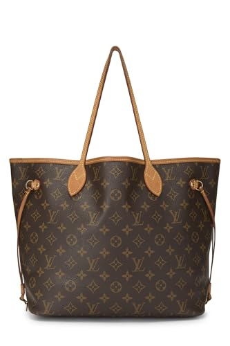 Louis Vuitton, Pre-Loved Monogram Canvas Neverfull MM NM, Brown