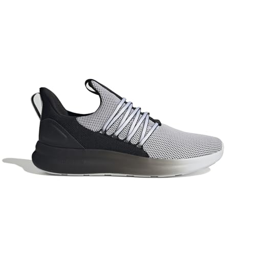 adidas Men's Lite Racer Adapt 7.0 Sneaker, White/Black/White, 9