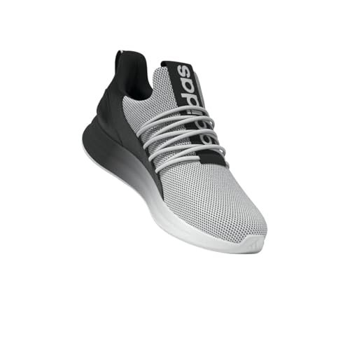 adidas Men's Lite Racer Adapt 7.0 Sneaker, White/Black/White, 9