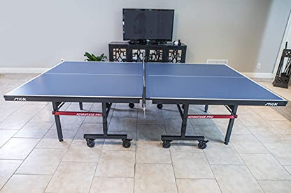 STIGA Advantage Series Ping Pong Tables - 13, 15, 19, and 25mm Tabletops - Quickplay 10 Minute Assembly - Playback Mode - Recreational to Tournament Level