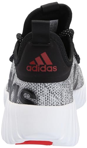 adidas Men's Kaptir 3.0 Sneaker, White/Black/Better Scarlet, 9