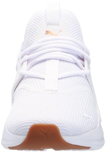 PUMA Women's Softride Enzo Evo Cross Trainer Sneaker, Mix Knit White Gold, 6.5