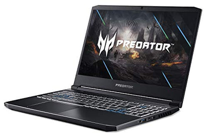 Acer Predator Helios 300 Gaming Laptop, Intel i7-10750H, NVIDIA GeForce RTX 2060 6GB, 15.6" Full HD 144Hz 3ms IPS Display, 16GB Dual-Channel DDR4, 512GB NVMe SSD, Wi-Fi 6, RGB Keyboard, PH315-53-72XD