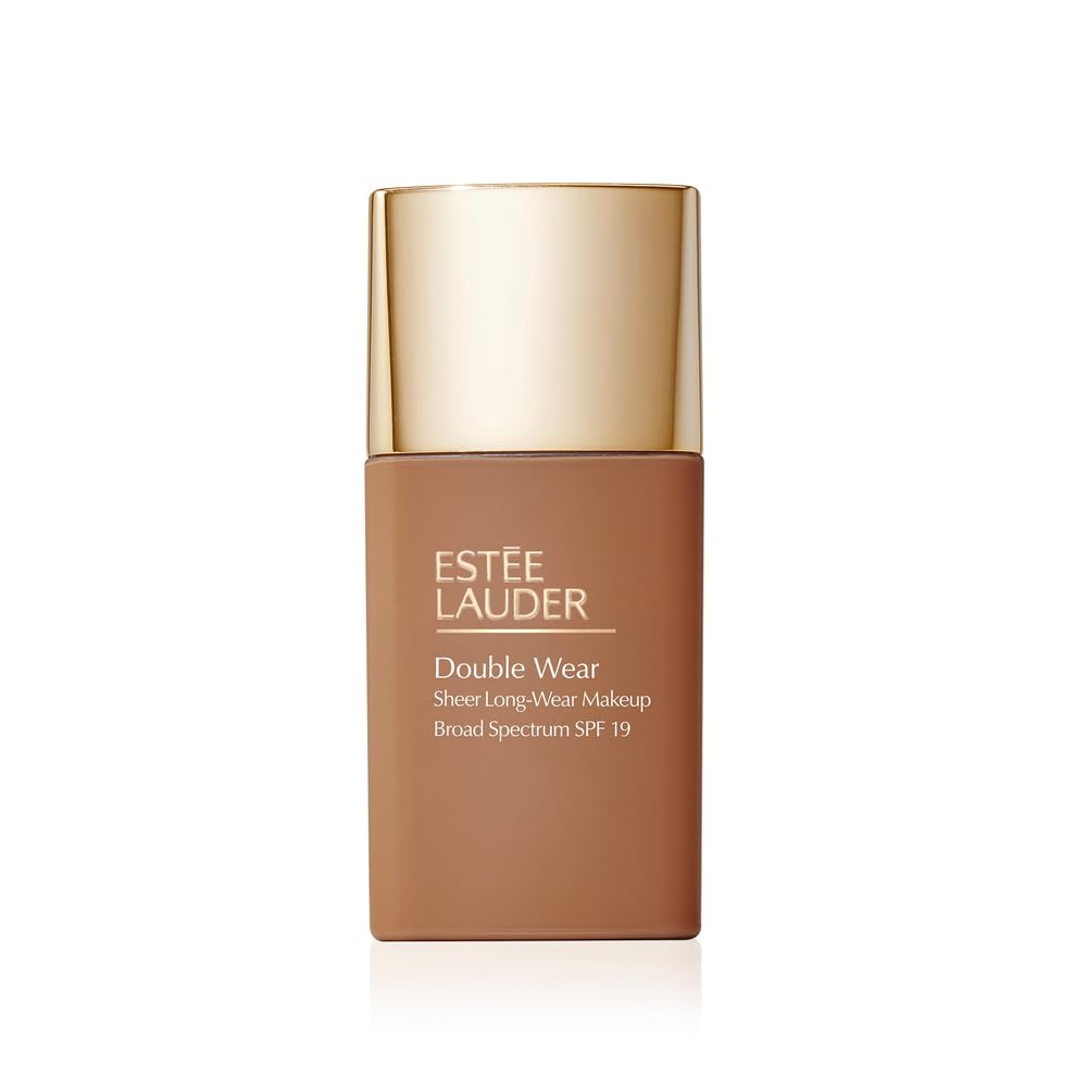 Estée Lauder Double Wear Sheer Matte Long-Wear Foundation SPF 19, 1.0 Fl Oz, 5N2 Amber Honey