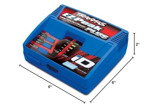 Traxxas 2970 EZ-Peak Plus 4-Amp NiMH/LiPo Fast Charger with ID Auto Battery Identification Vehicle