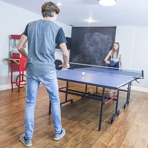 STIGA Advantage Series Ping Pong Tables - 13, 15, 19, and 25mm Tabletops - Quickplay 10 Minute Assembly - Playback Mode - Recreational to Tournament Level