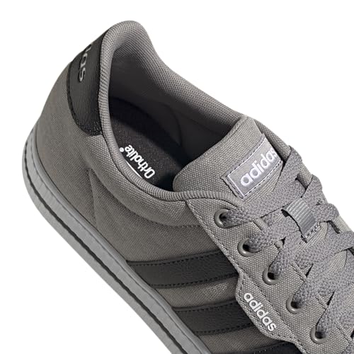 adidas Men's Daily 3.0 Skate Shoe, Dove Grey/Core Black/Cloud White, 10.5