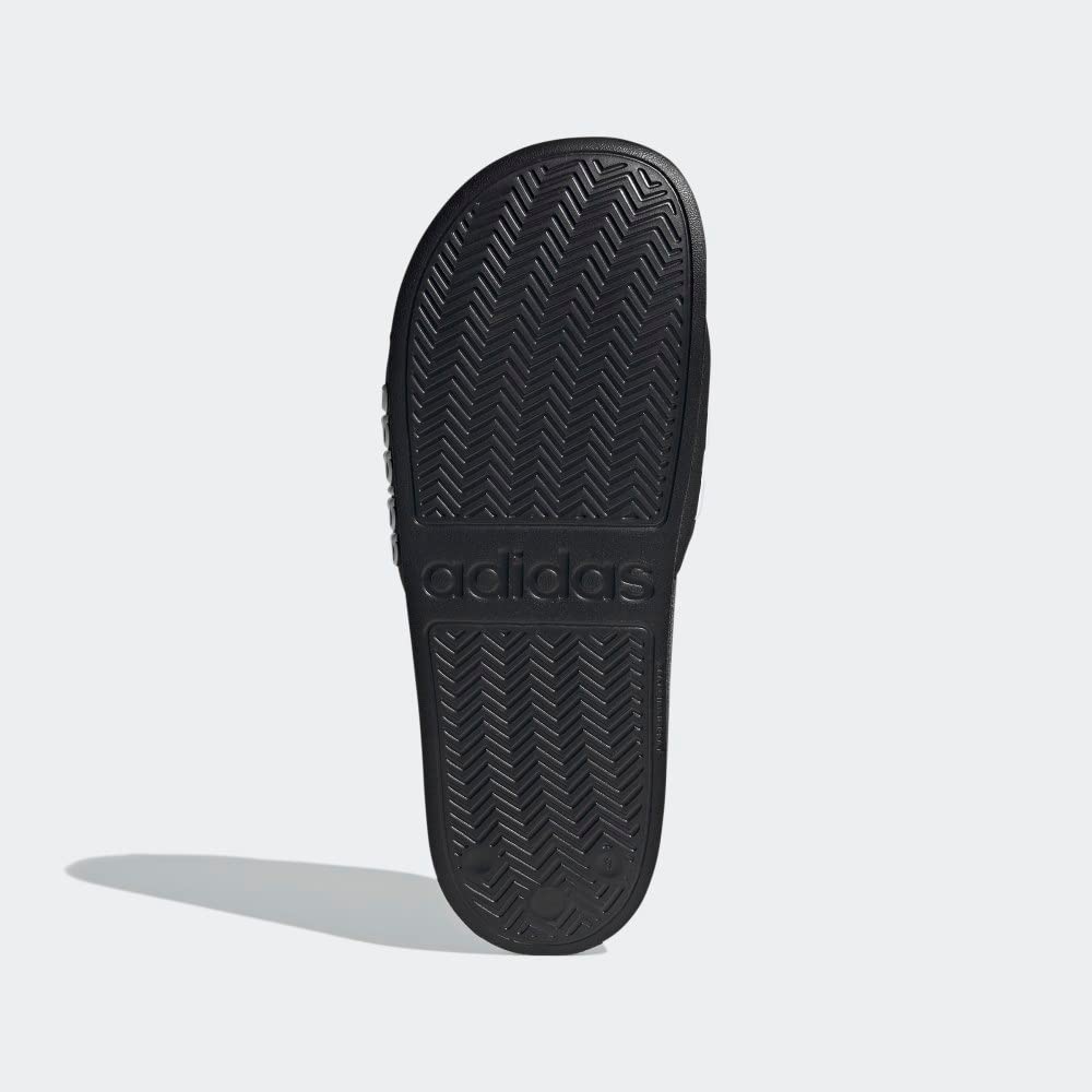 adidas Adult Adilette Shower Core Black/White/Core Black 7