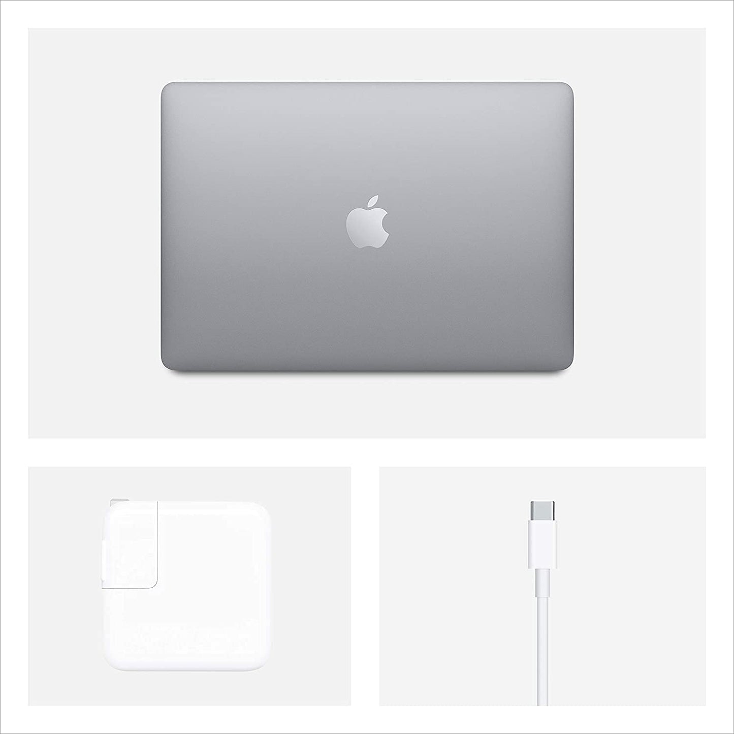 Early 2020 Apple MacBook Air with 1.1GHz Intel Core i3 (13-inch, 8GB RAM, 256GB SSD Storage) (QWERTY English) Space Gray (Renewed)