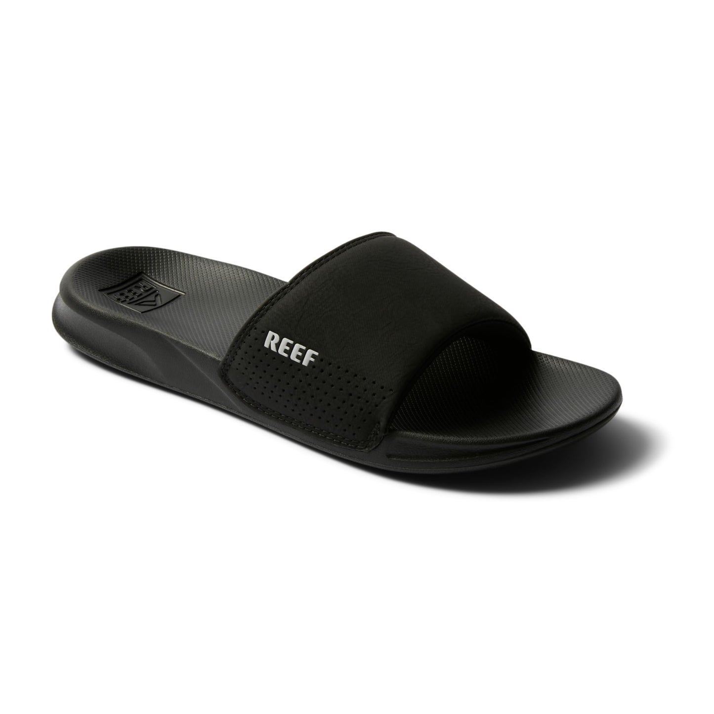 Reef mens One Slide Sandal, Black, 9 US