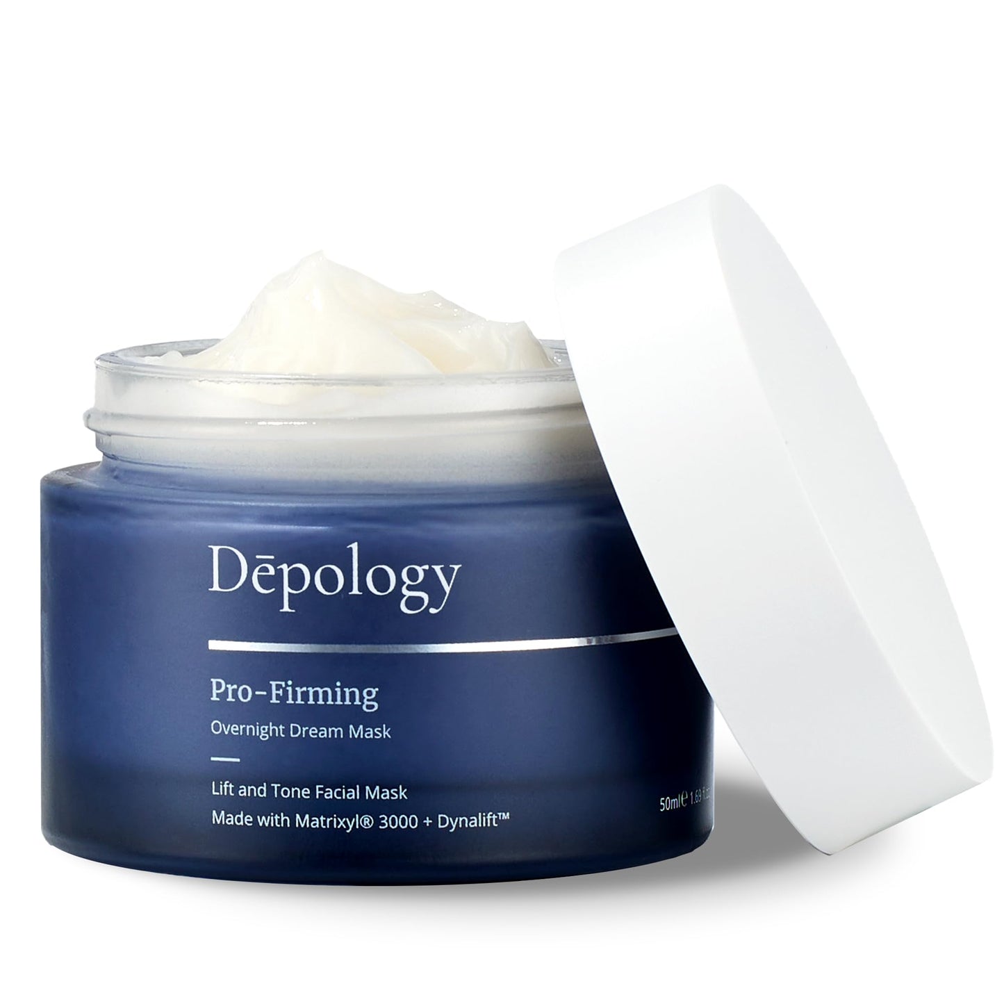 depology Pro-Firming MATRIXYL® 3000 + DYNALIFT™ Night Mask, Rich Cream-Mask Hybrid Formula, Face Moisturizing Mask that Targets Signs of Aging 1.69 fl.Oz