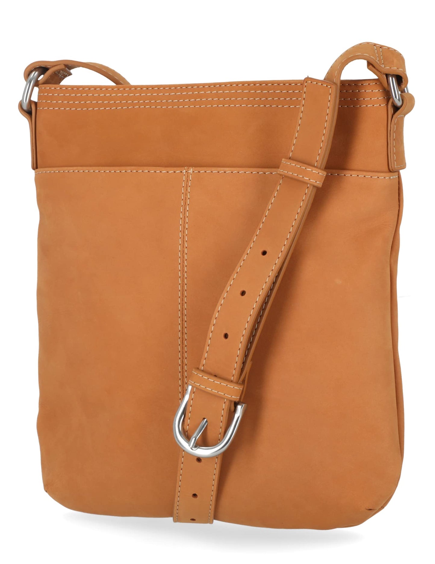 Timberland Leather Crossbody Purse Shoulder Bag, Wheat