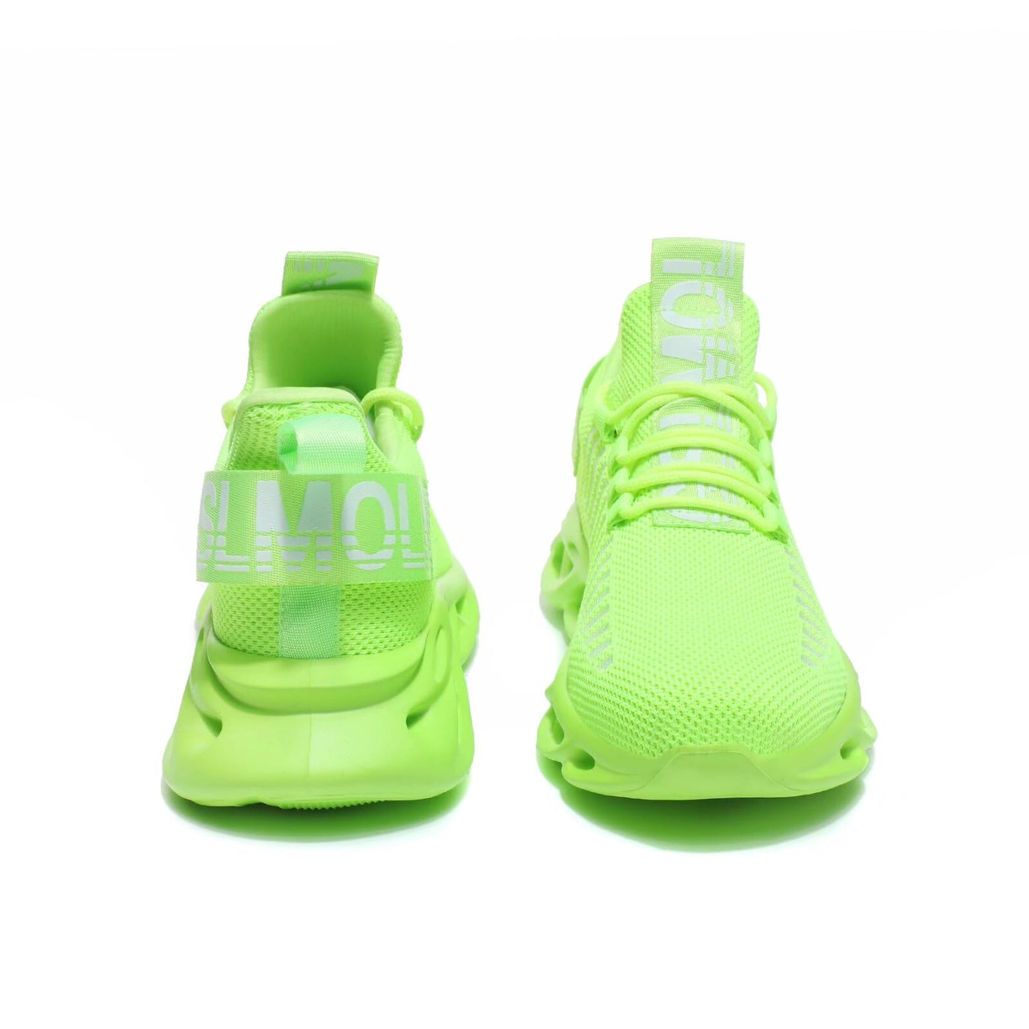 GSLMOLN Fashion Gym Shoes for Men Back to School Lime Green Shoes Non-Slip Lightweight Casual Workout Sport Tennis Walking Sneakers Mens Zapatillas para Hombre Fluorescent/Green Size 10.5