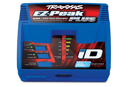 Traxxas 2970 EZ-Peak Plus 4-Amp NiMH/LiPo Fast Charger with ID Auto Battery Identification Vehicle