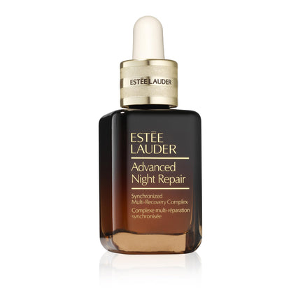 Estée Lauder Advanced Night Repair Face Serum Synchronized Multi-Recovery Complex with Hyaluronic Acid & Peptides| Anti Aging & Hydrating, 1 Fl Oz