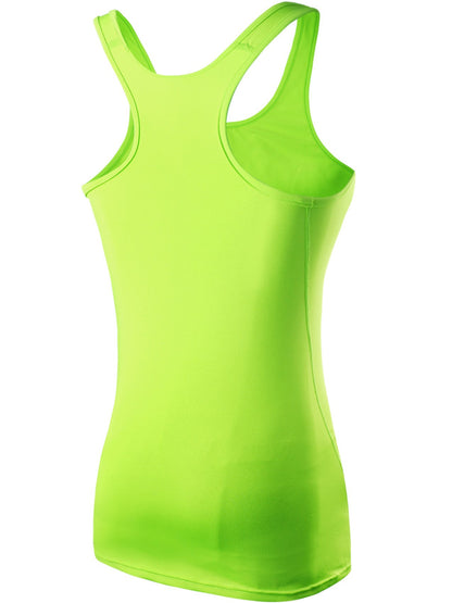 NELEUS Women's 3 Pack Compression Athletic Tank Top for Yoga Running,Green,Blue,Red,3XL