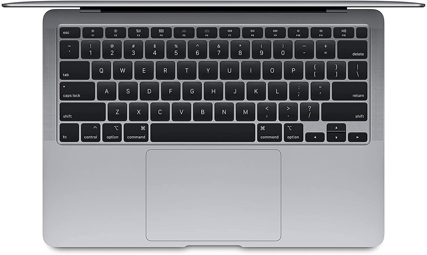 Early 2020 Apple MacBook Air with 1.1GHz Intel Core i3 (13-inch, 8GB RAM, 256GB SSD Storage) (QWERTY English) Space Gray (Renewed)