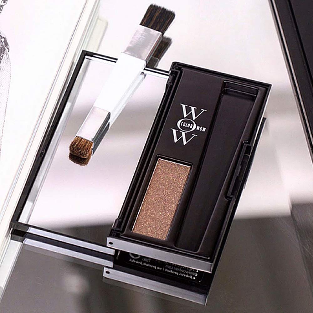 COLOR WOW Root Cover Up, Dark Blonde – Instant Grey Coverage and Highlight Touch-Up, Water and Sweat Resistant, No mess Award-Winning Formula