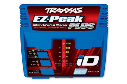 Traxxas 2970 EZ-Peak Plus 4-Amp NiMH/LiPo Fast Charger with ID Auto Battery Identification Vehicle