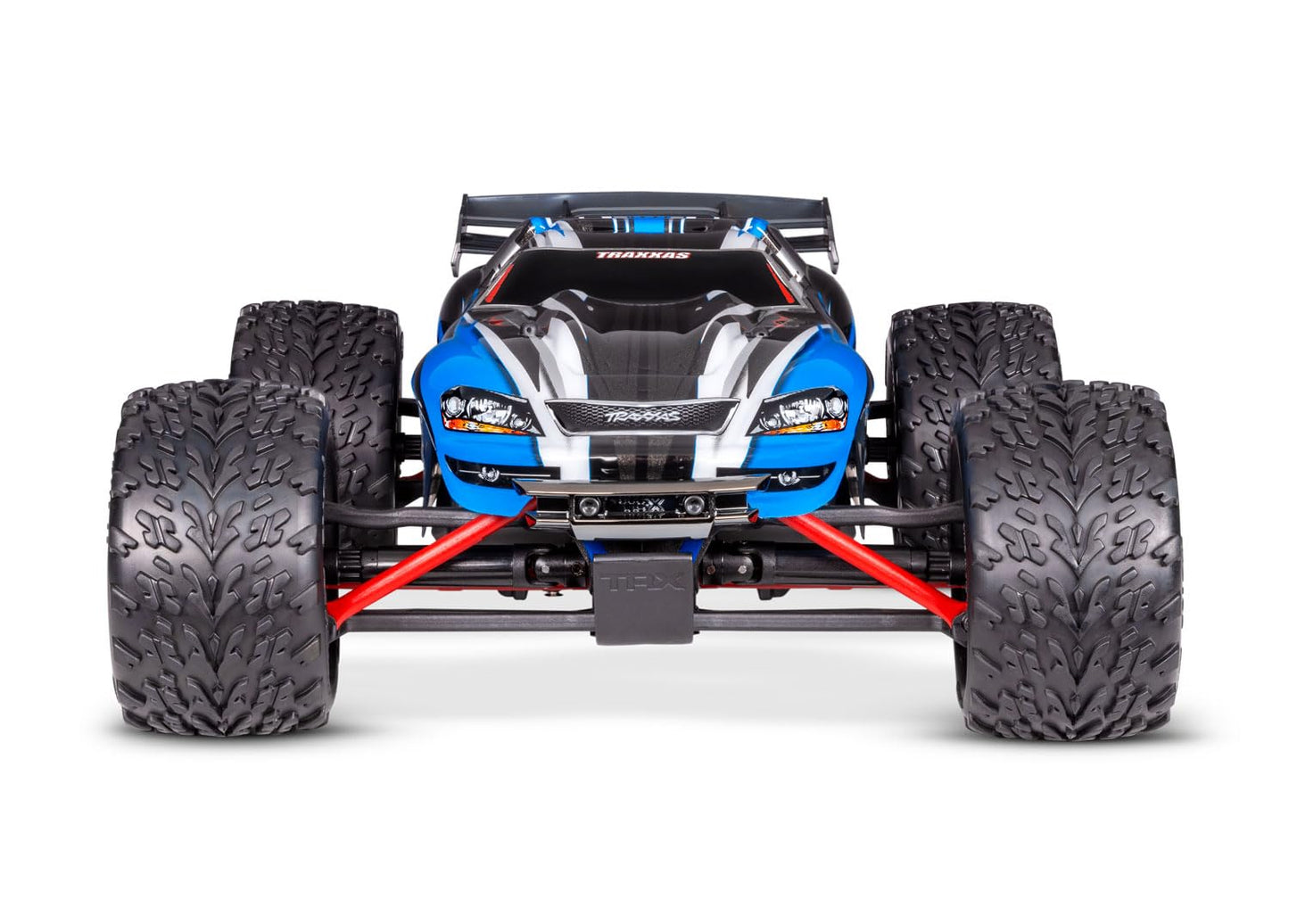 Traxxas 71054-8-BLUE - E-Revo 1/16 4WD Electric Brushed Monster Truck, Blue