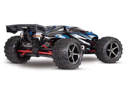 Traxxas 71054-8-BLUE - E-Revo 1/16 4WD Electric Brushed Monster Truck, Blue