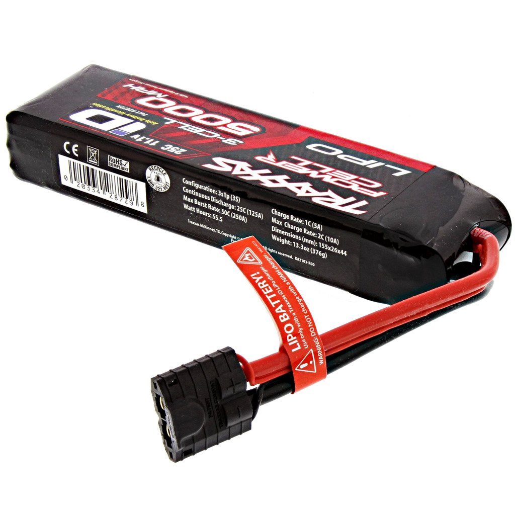 Traxxas 2872 LiPo 3S 11.1V 5000mAh 25C Battery