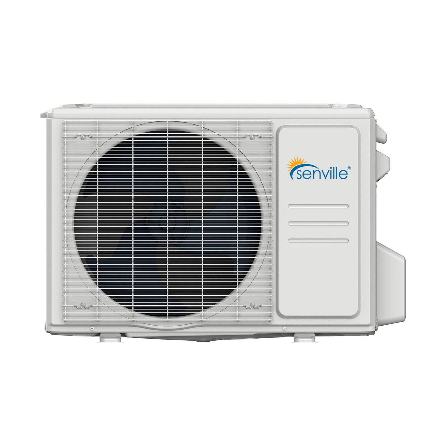 Senville LETO Series Mini Split Air Conditioner Heat Pump, 36000 BTU 208/230V, Inverter, Works with Alexa, 3 Ton, White