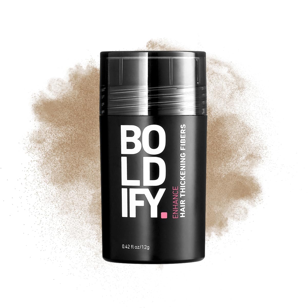 BOLDIFY Hair Fibers (12g) - Fill In Thinning and Fine Hair for an Instantly Fuller, Thicker Look - 14 Shades for Women & Men - Medium Blonde