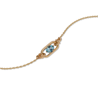 Annoushka, Aquamarine March Birthstone Bracelet