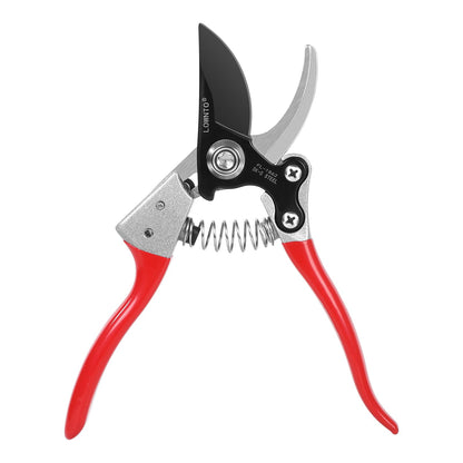 Lownto Pruning Shears for Gardening 5/8" Tree and Branch Garden Clippers - Plant Cutter Scissors with PTFE Resist-rust, Non-stick Coating Steel Blades, Heavy Duty Bypass Hand Pruners