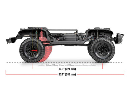 Traxxas TRX-4 Defender Clipless-Silver