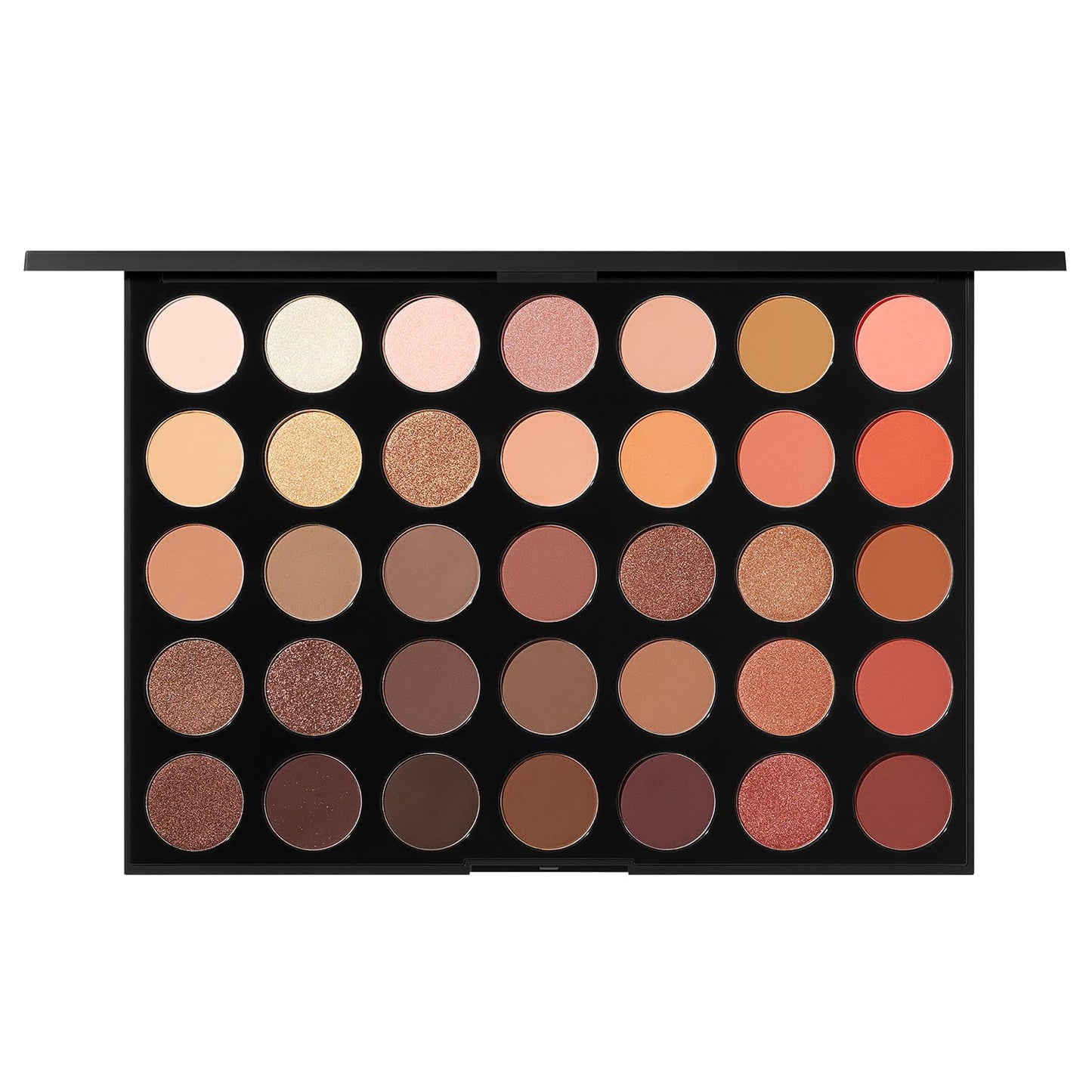 Morphe 35O Makeup Palette - Supernatural Glow Artistry Palette with Matte & Shimmer Neutral Shades - Made to Build, Blend & Layer Flawlessly for Everyday, Versatile Makeup Looks (1.98 oz)