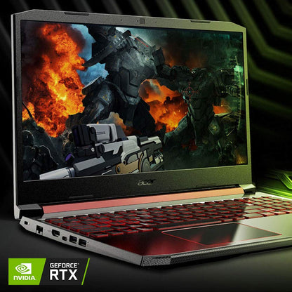 Acer Nitro 5 Gaming Laptop, 9th Gen Intel Core i7-9750H, NVIDIA GeForce RTX 2060, 15.6" Full HD IPS 144Hz Display, 16GB DDR4, 256GB NVMe SSD, Wi-Fi 6, Waves MaxxAudio, Backlit Keyboard, AN515-54-728C