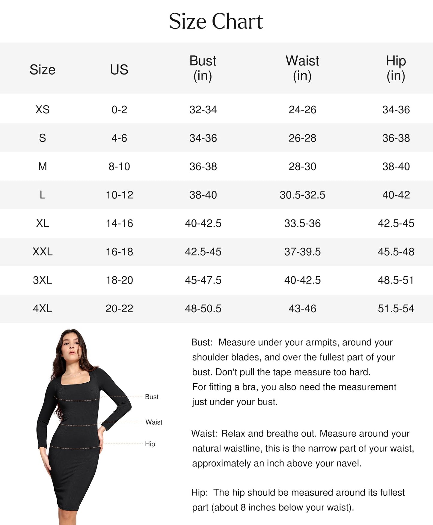 Popilush Long Sleeve Cocktail Dress for Women Midi Dresses Shapewear Tummy Control Black Bodycon Dress Built-in Bra