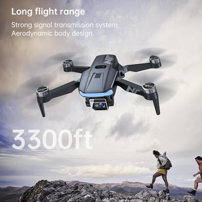 NAFYRE N11 PRO GPS Drone with Camera for Adults 4K UHD, 90 Min Long Flight Time, Long Control Range, Auto Return, Follow Me, Brushless Motor, 5G FPV RC Quadcopter for Beginners