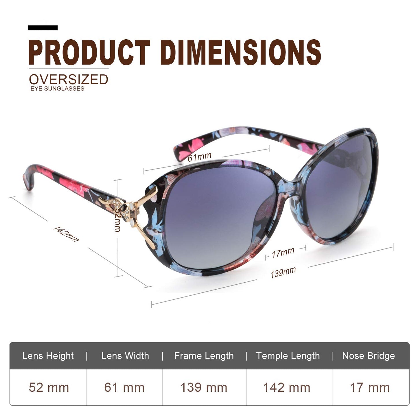 FIMILU Sunglasses for Women Trendy Polarized Sunglasses Oversized Big Sun Glasses Ladies Shades UV Protection