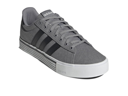 adidas Men's Daily 4.0 Sneaker, Grey/Black/White, 7.5