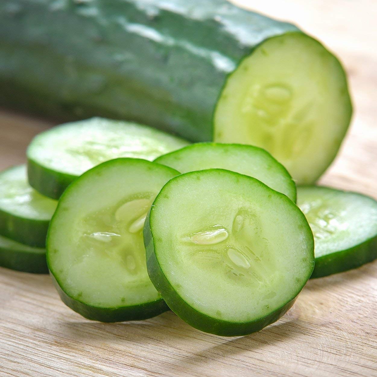 Organic Cucumber Seeds (Marketmore 76) - Approx 100 Seeds - USDA Organic, Non-GMO, Open Pollinated, Heirloom, USA Origin