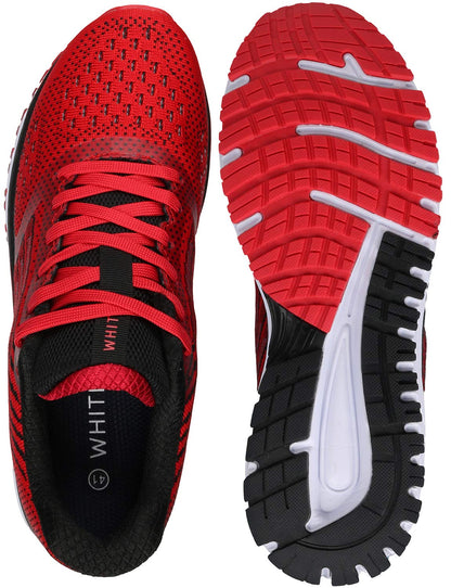 Joomra Men's Red Running Tennis Shoes, Size 11, Lightweight Athletic Sneakers for Jogging, Walking, Gym, and Cross Training