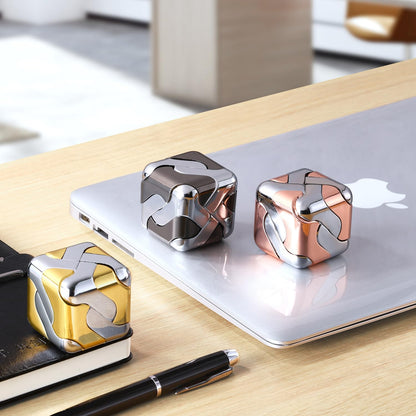 Metal Puzzle 3D Cube Brain Teaser for Kids and Adults