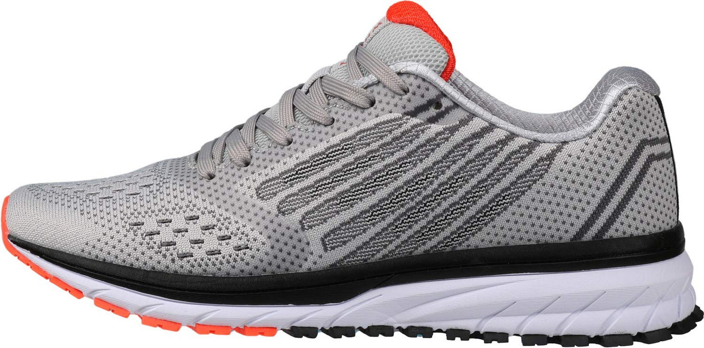 Joomra Whitin Men Running Sneakers Walking Workout Gym Jogging Shoes Size 10 Grey Casual Knit Cool Trekking Training Athletic Male Runny Tennis Comfortable Footwear 44