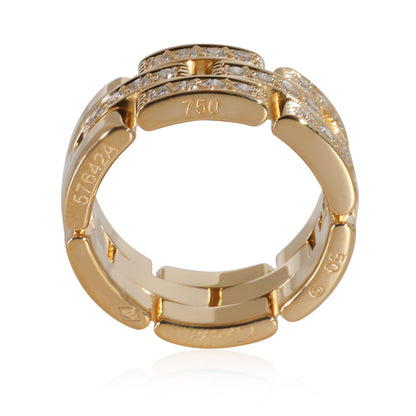 Cartier, Pre-Loved Maillon Panthere Ring, 5.25, Yellow Gold