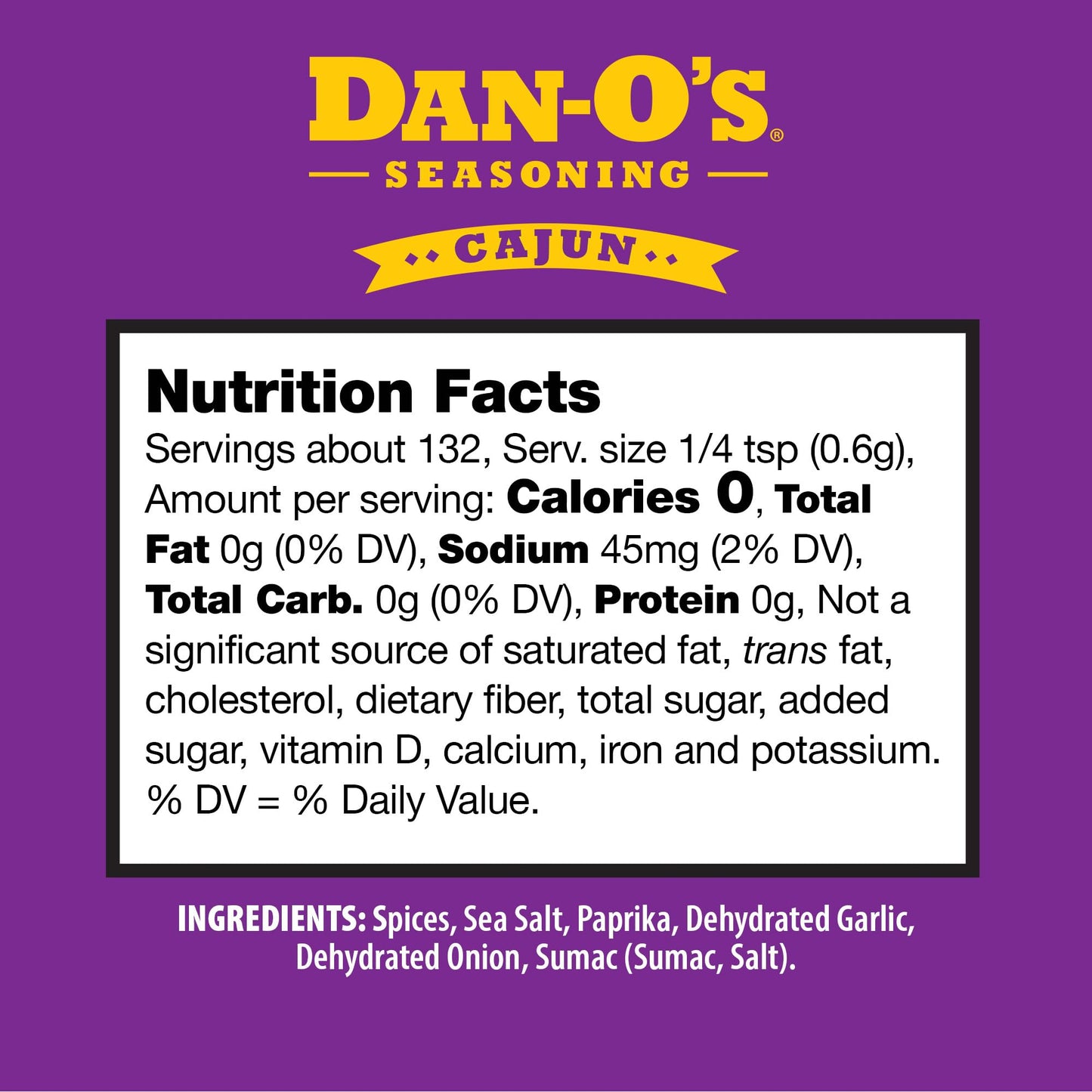 Dan-O's Seasoning - All-Purpose Seasoning & Spices for Cooking & Grilling Anything - meat, vegetables, snacks, popcorn seasoning - Small bottle 4 Pack | Red Pepper Cheesoning®, Cajun, Italian-O™ & Original