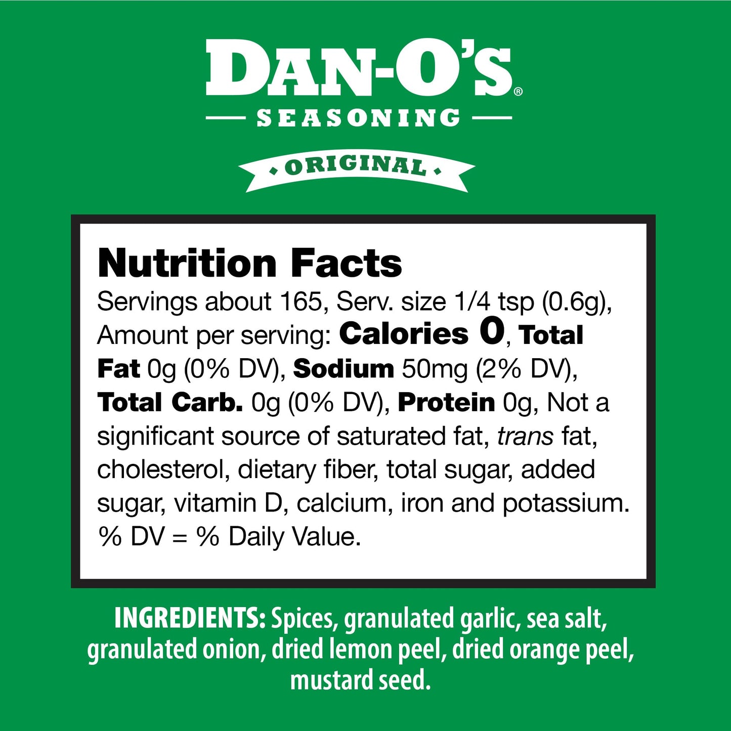 Dan-O's Seasoning - All-Purpose Seasoning & Spices for Cooking & Grilling Anything - meat, vegetables, snacks, popcorn seasoning - Small bottle 4 Pack | Red Pepper Cheesoning®, Cajun, Italian-O™ & Original