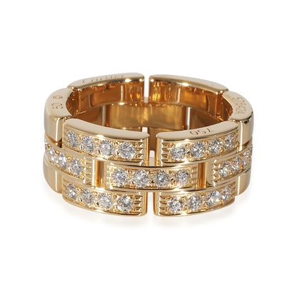 Cartier, Pre-Loved Maillon Panthere Ring, 5.25, Yellow Gold