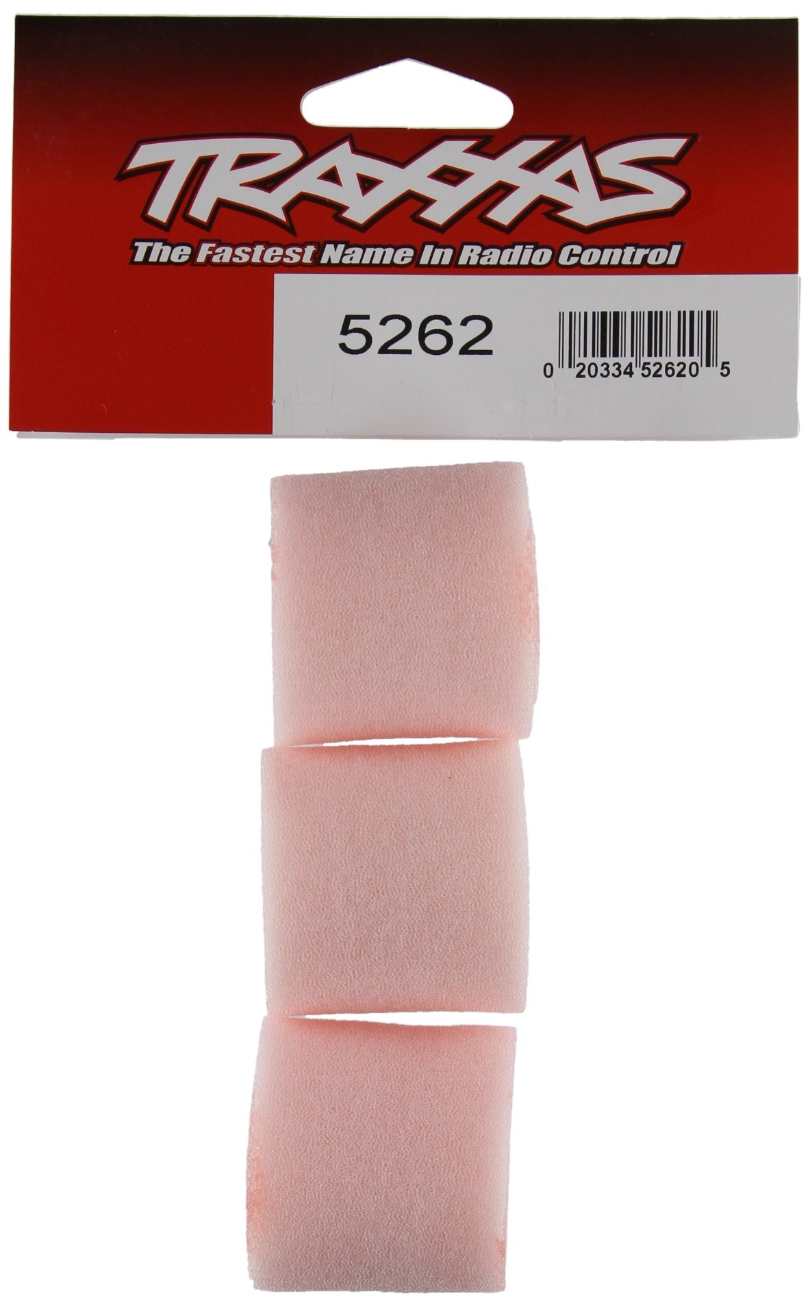 Traxxas 5262 High-Volume Air Filter and Pre-Filter Foam Inserts for TRX 2.5, 2.5R, and 3.3 (set of 3)